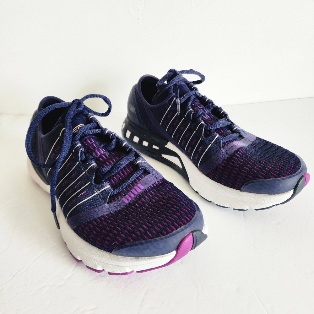 UNDER ARMOUR Speed Form ,Purple and Black Running Shoes